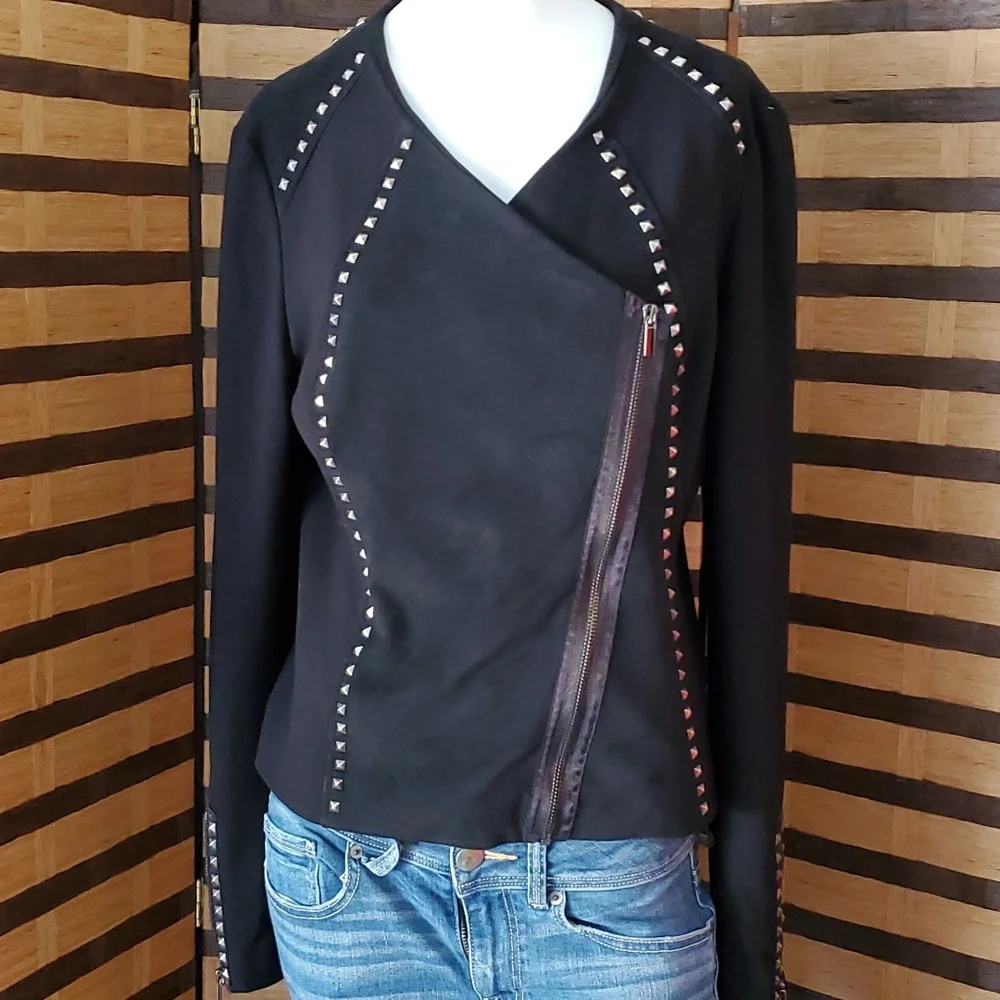 Cache Zip stud jacket - Picture 1 of 12